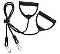 2Pcs Resistance Bands with Clips, Strong Resistance Band with ABS Handle, 31.50in Exercise Bands, Replacement Cable Attachments for Gym, Stepper, Abdominal Machine Band