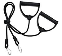 2Pcs Resistance Bands with Clips Strong with ABS Handle 31.50in Exercise Bands Replacement Cable Attachments for Gym