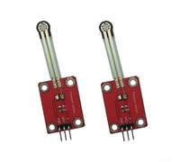 2Pcs Resistive Thin Film Pressure Sensor Module, DC 3.3-5V Nano-pressure-sensitive Waterproof Flexible Connectors For Sensor Expansion Board Or Pin Header(Green)
