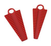 2Pcs Resistor Bending Tool 100mm Bender Carbon Resistor Form (Red)