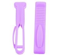 2pcs Reusable Ampoule Opener for Glass Vials, ABS Tool | Purple Finish, Safety Design, Improves Workflow Efficiency, for Healthcare Professionals and Doctors