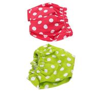 2pcs Reusable Guinea Pig Diapers with Leakproof Absorbent Cotton | Adjustable Washable Fit, for Guinea Pigs and Fancy Rats, Daily Care and Social Activities