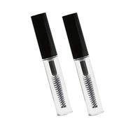2Pcs-Reusable Portable Empty Mascara Bottle Transparent Eyelash Grower Tube Container With Brush 4Ml Attractive