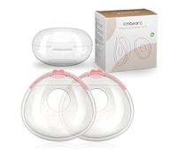 2PCS Reusable Silicone Milk Collection Shells - 70ML Breast Milk Collectors, Milk Savers for Breastfeeding with PP Storage Box. Catch Leaks, No More Wasted Milk or Breast Pads.