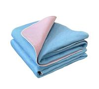 2PCS Reusable Underpads Large 86.4"x 91.4cm, Upgrade Cooling Waterproof Bed Pads with Heavy Absorbency, Washable for Incontinence, Adult, Dogs