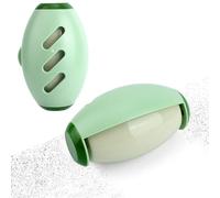 2pcs Reusable Washable Lint Roller, Mini Lint Roller Travel Size Cat Dog Hair Roller Ball Portable Pet Hair Sticky Remover Fabric Shaver for Clothing Sofas Debris Dust (Green)