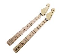 2pcs Reverse headstock 22-fret guitar neck 25.5-inch maple fretboard with locking nut assembly