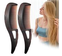 2Pcs Revolutionary design of dandruff comb, 2024 Dandruff Removal Comb, energy massage comb, beauty comb, healthier scalp, Self-Cleaning Anti-Static Massage Comb Scalp Care Comb for Women Men