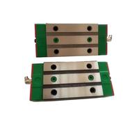 2Pcs RGH30CA RGH30HA RGW30CC RGW30HC Blocks+1Pcs RG30 Linear Guide Rail Length 5-700mm(RGW30CCx2PCS,500mm)