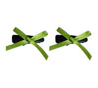 2PCS Ribbon Bowknot Shape Hairpin For Girls Sweet Charm Hair Barrettes Aesthetic Cloth Hair Headpieces