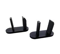 2Pcs Ridged Car Rear Parcel Shelf Clip Replacement | Compatible with Ford Fiesta MK8 | Tray Strap String Fixed Fixing Clips