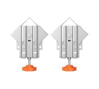 2Pcs Right Angle Splicing Clamps for Accurate Corner Joinery in Wood Projects (Closed)