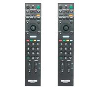 2Pcs RM-ED011 Replace Remote Control fit for Sony Bravia TV KDL-52W4000E KDL-32W4000E KDL-52W4230 KDL-32W5500 KDL-40W5500 KDL-46W5500 KLV-40W400A KDL-40W4710 KDL-46W4710 KDL-32W4230 KDL-40WE5W