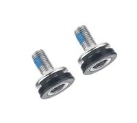 2Pcs Road Bike Hexagonal Crank Arm Fixing Bolts, M8x15
