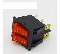 2Pcs Rocker Switch Boat Switch 6pins with Lamp ON/Off Switches