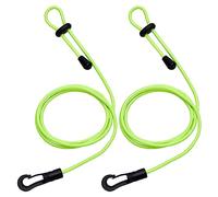 2Pcs Rod Adjustable Canoe Paddle Lanyard Strap With Snap Hook For Kayaking Securing Surfing Cycling Kayak Leash String Fishing Rod Lanyard String Cord
