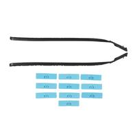 2PCS Roof Drip Windshield Moulding Kit, Left and Right Wear Resistant ABS Molding for IS250 IS350 is - F 2006-2014, Replacement for OE 75551-53020 75552-53020