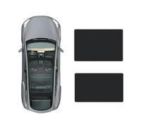 2pcs Roof Glass Sunshade Suitable for Audi A5 Cabriolet 8T 2009-2016, Moonroof Skylight Blind Foldable Mesh Heat Insulation Interior Reflector