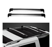 2Pcs Roof Rack Crossbar for Land Rover Discovery 3 Discovery 4 LR3 LR4 2003-2016, Aluminum Roof Rack Cross Bar Lockable Car Top Luggage Carrier Rails Adjustable Mount Rack Load-Bearing Capacity