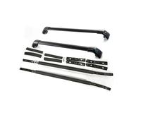 2PCS Roof Rail Rack + Cross Bars Set Fits For Mitsubishi For Outlander 2022 2023 2024 Luggage Carrier Cargo Roof Racks(Carbon Fiber 4Pcs)