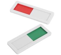2pcs Room Do Not Disturb Door Sign Acrylic Privacy Slider