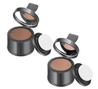 2Pcs Root Touch Up Powder Hairline Powder for Women Dark Brown ＆ Light Brown Hair Loss Concealer Water & Sweat Resistant Hairline Powder for Thinning Women Men Hairline Powder for Women Root Cover Up