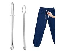 2pcs Rope Threaders, DIY Draw String Clip Replacement Easy Insert Bodkin Sewing Tool Drawstring Puller Tool Supplies Accessories Set for Hoodies Sweatpant Coats Pants