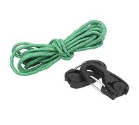 2Pcs Rope Tightener Tensioner Ratchet TieDown Carabiner Hook Camping Tent Fastener Lightweight Backpacking Hiking Tool with for Tarp Canopy Bicycle Binding