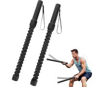2Pcs Ropeless Battle Ropes for Home Gym, Strength Training Battle Rope, Portable Workout Ropes for Muscle Building, Exercise Spring Sticks for Exercise Training Rope for Men Women