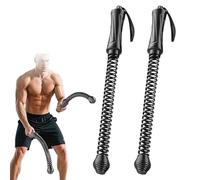 2Pcs Ropeless Battle Ropes, Weighted Ropeless Battle Ropes for Home Gym, Portable Strength Training Bar, Workout Bar Improve Strength Professional Battles Exercise Training Rope (style A)
