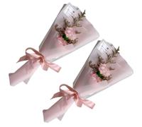 2pcs Rose Soap Flower Bouquet Eternal Flower for Graduation