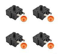 2pcs Rotary Switch for Iron Steam Machine, 8-12 Gear Adjustment Knob | 2 Pin 3 Pin Electric Control Switch for Household Appliances, Black Replacement Parts with Smooth Operation