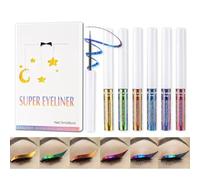 2pcs Rotatable Eyeliner Stamp Set - Quick Shaping Tool with Left/Right Eye Marked, Smudge-Proof & Long-Lasting, Ready to Use, Waterproof Eyeshadow Shimmer Stick, Durable Eyeshadow Pencil (#4)