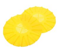 2pcs round Bee Escape Disc for Beehive Transfer 16 Way Abs