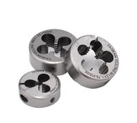 2pcs Round Metric Thread Die M11x0.5-1.5 Fine Thread Cutting Adjustable Dies M12x0.5-2(M12x1.25)