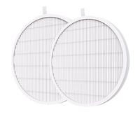 2pcs Round Nail Dust Collector Replacement Filter, Reusable White Nail-Art Vacuum Cleaner Dust Filter for MelosySusie HPro for Home Nail Salon