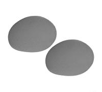 2pcs Round Reusable Grill Mesh for Outdoor Use with Non-Stick to Prevent Food from Falling through the Grates