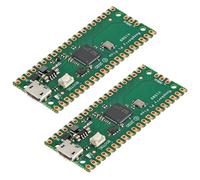 2Pcs RP2040 Dual-Core Cortex M0+ Processor for Raspberry Pi Pico Development Board 2MB Flash Supports C/C++/Python SPI/I2C/UART Interfaces
