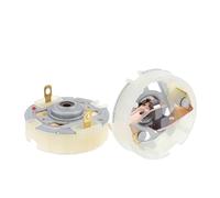 2Pcs RS550 electronic starter Carbon Brush Holder with Copper Brush Replace for RS550 / RS555 / RS545 electronic starter Accessories MQXFCZUX