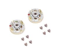 2Pcs RS550 Motor Carbon Brush Covers and 8Pcs Carbon Brushes for Power Tools Compatible With BOSCH, MAKITAC