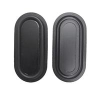 2PCS Rubber Black Plate Super Articulation Voice Good Brass Effect Diaphragm Accessories Rubber Passive Radiator