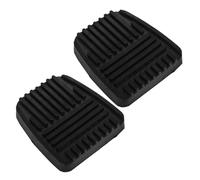 2pcs Rubber Brake Pedal Covers Replacement for Cars and Trucks Black