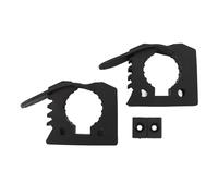 2PCS Rubber Clamp Mount Quick Release Clamp Grip for 1in to 1.5in Diameter Tools, Heavy Duty Tool Holder with Adjustable Fit for UTV ATV Truck Boat Train