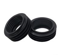 2Pcs Rubber Cone Seal, Toilet Tanks Internal Low Level Flush Pipe Rubber Cone Seal For 42Mm Concealed Bend 119.668.00.1