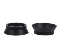 2pcs Rubber Eyepiece Cover Black for Microscope and Binoculars | Protective Accessory, Reduces Glare and Enhances Clarity, Easy to Use for Laboratories and Outdoor Observations
