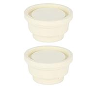2pcs Rubber Inground Pool Ladder Bumpers Swimming Pool Ladder Tubing Inside Plug Ladder Caps Bumper Cap Swimming Pool Ladder Parts to Protect Pool Liner