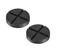2pcs Rubber Jack Pads for Trolley Jack, Universal Slotted Frame Rail Protector, Pinch Weld Protector 4.92x1inch