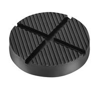 2pcs Rubber Jack Pads for Trolley Jack, Universal Slotted Frame Rail Protector, Pinch Weld Protector 4.92x1inch