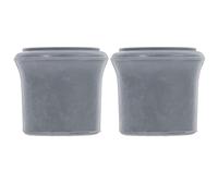 2pcs Rubber Leg Tips for Shower Chair and Toilet, Universal Fit | Anti-slip Floor Protection, Easy Installation, for Crutches and Walker Feet, Shower Chair Leg Rubber Caps