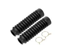 2pcs Rubber Shock Protector Front Fork Cover Gaiter Boots ZJ125 CG125 Motorcycle Gaiter